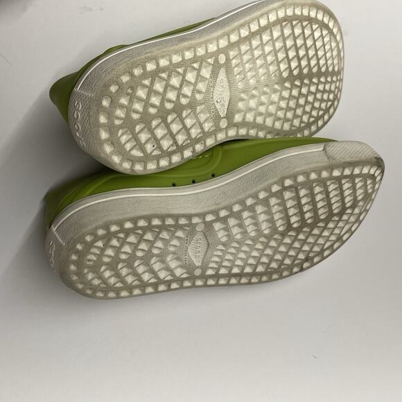 Lot of 2 Kids Shoes Adidas Superstar Sneakers 9K Crocs Green Slip On Toddler - Picture 4 of 7